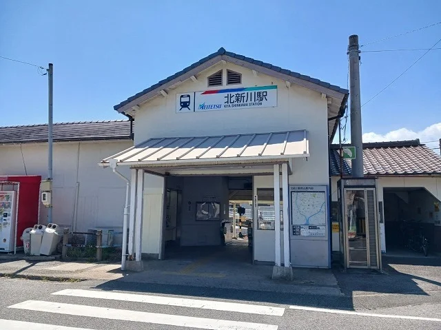 名鉄三河線　北新川駅まで3070m