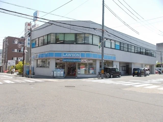 ローソン　大津栄町店まで400m