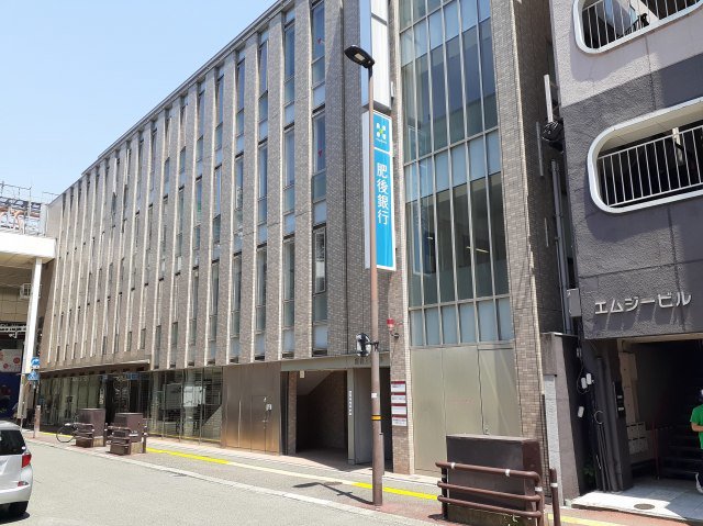 肥後銀行　上通支店まで650m