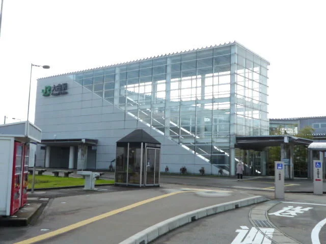 ＪＲ大曲駅　東口まで800m