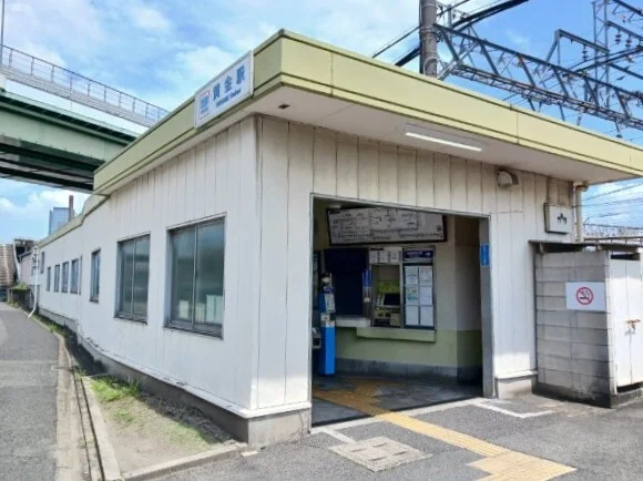 近鉄名古屋線　黄金駅まで600m