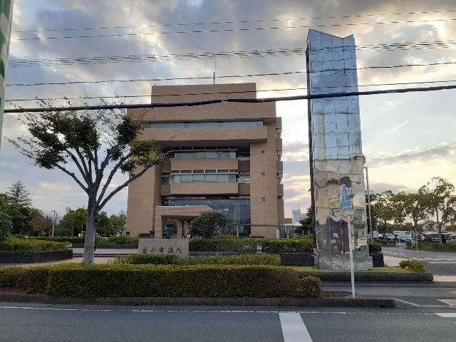 袋井市役所まで2500m