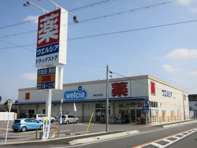 ウエルシア岡崎大樹寺店まで750m