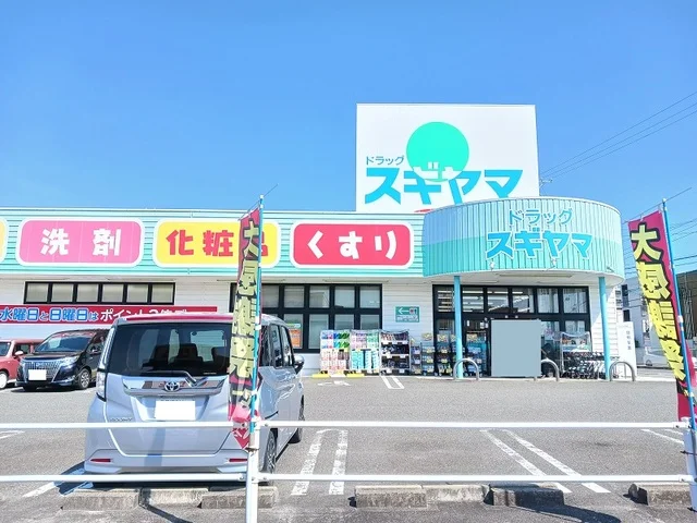 ドラッグスギヤマまで1700m