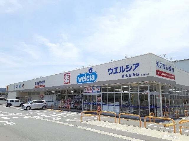 ウエルシア 富士松野店まで750m
