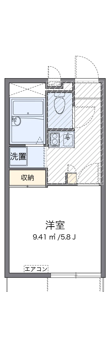 代表的な間取のため実際の間取とは異なる場合があります