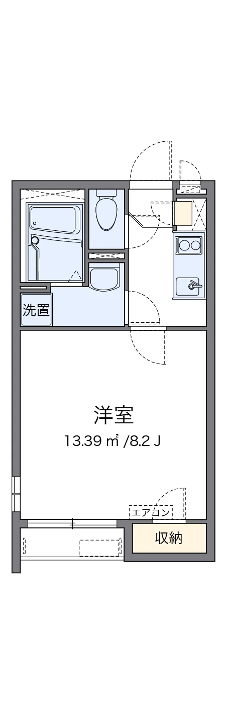 代表的な間取のため実際の間取とは異なる場合があります