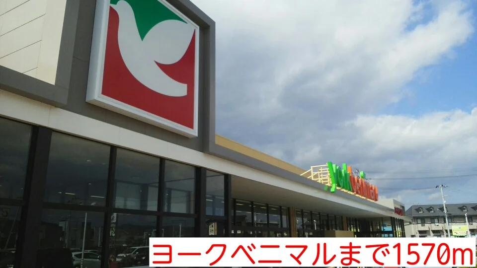 ヨークベニマルまで1570m