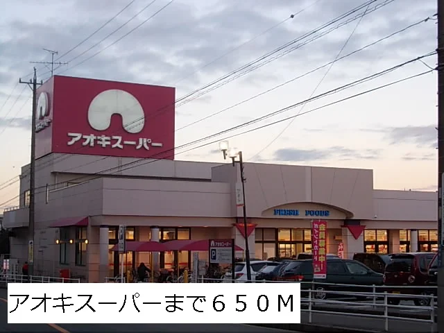 アオキスーパーまで650m