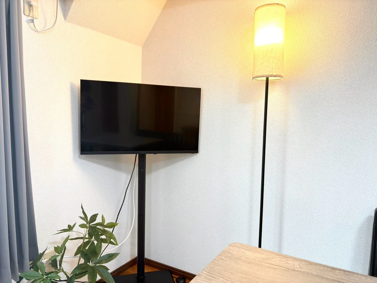 テレビもご用意しております♪