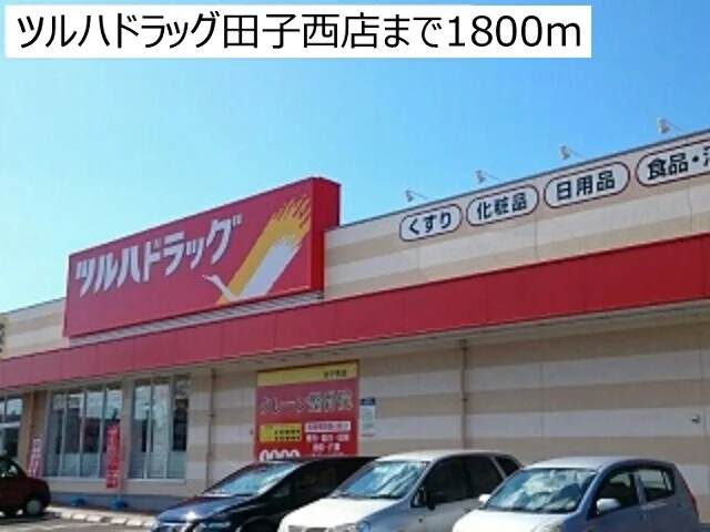 ツルハドラッグ田子西店まで1800m