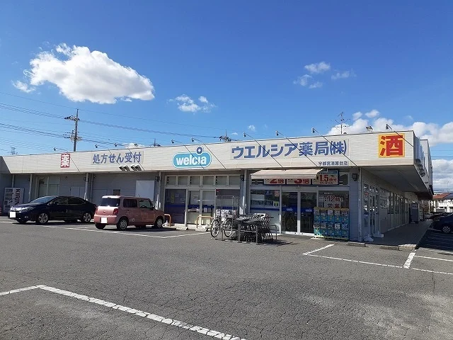 ウエルシア宇都宮清原台店まで850m