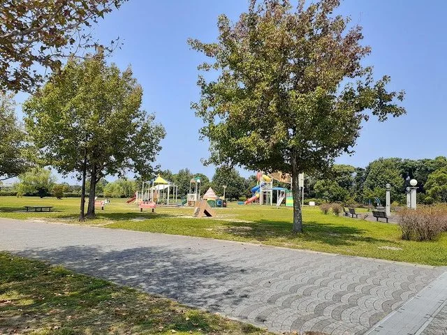 米山公園まで100m