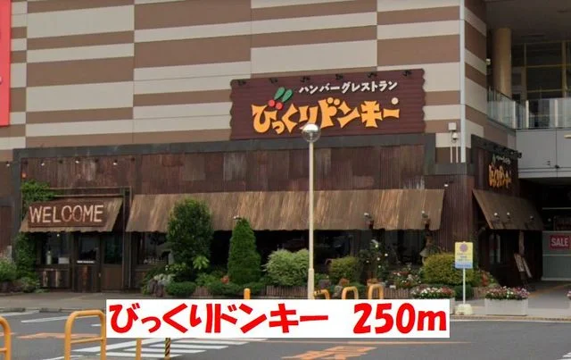 びっくりドンキーまで250m