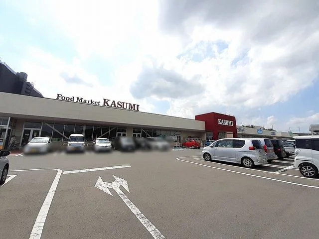 カスミ万博記念公園駅前店まで1300m