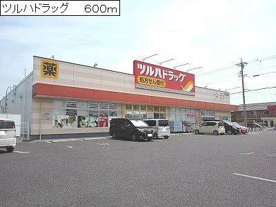 ツルハドラッグまで600m