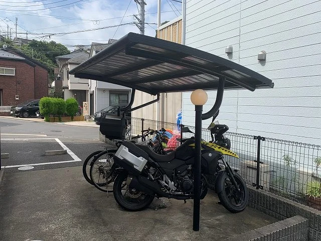 駐輪場です。