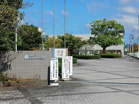 徳島北高校まで1600m