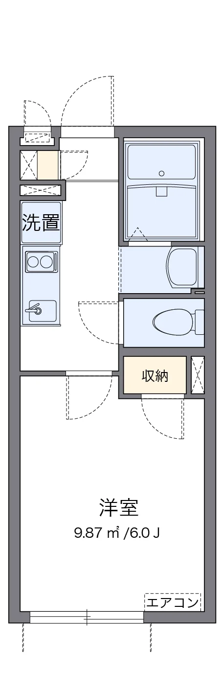 代表的な間取のため実際の間取とは異なる場合があります