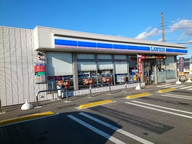 ローソン下栗須店まで600m