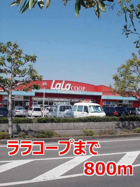 ララコープまで800m