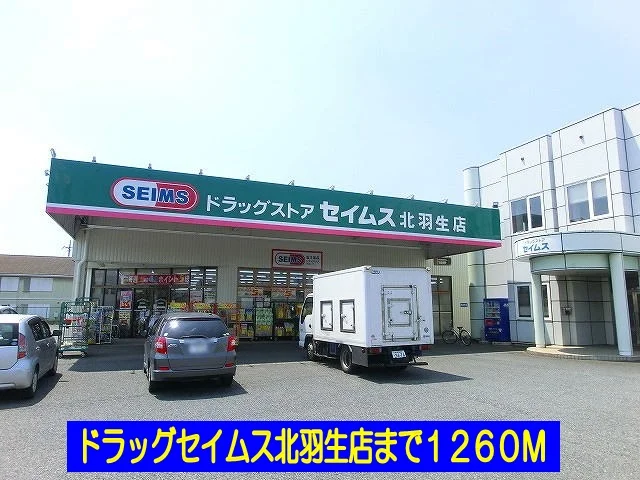 ドラッグセイムス北羽生店まで1260m