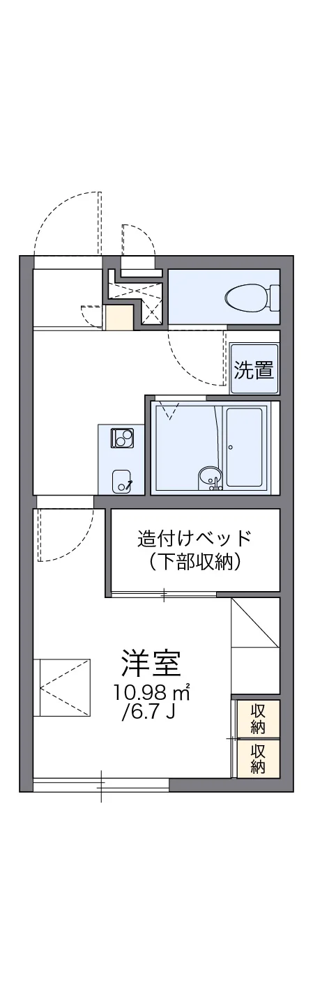 代表的な間取のため実際の間取とは異なる場合があります