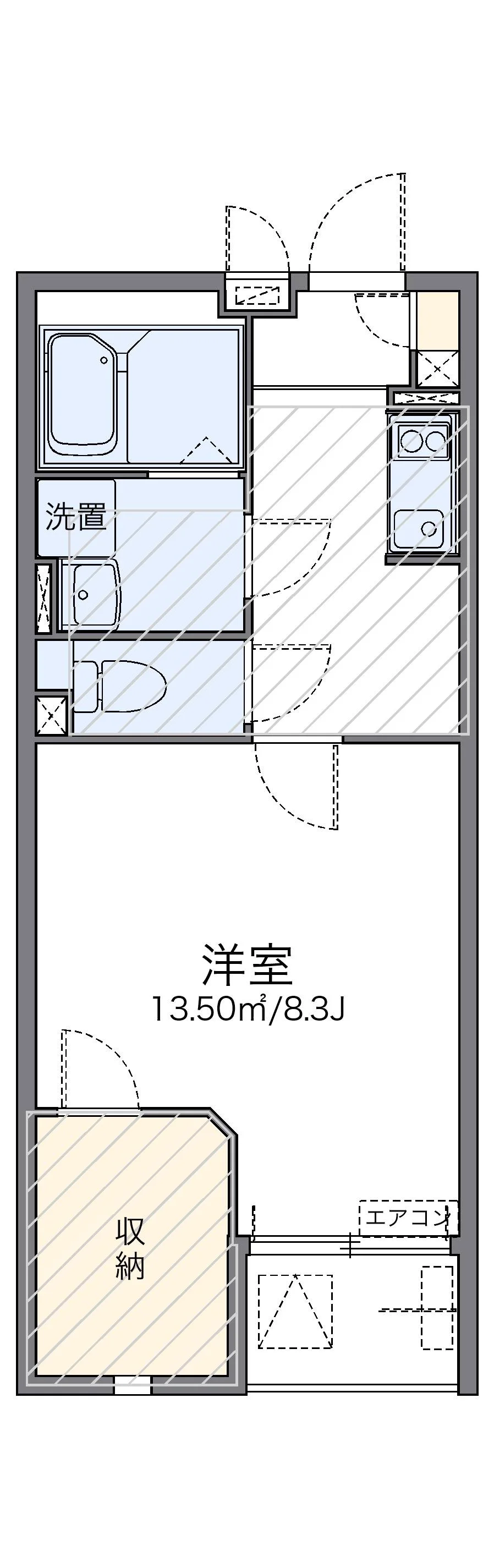 代表的な間取のため実際の間取とは異なる場合があります