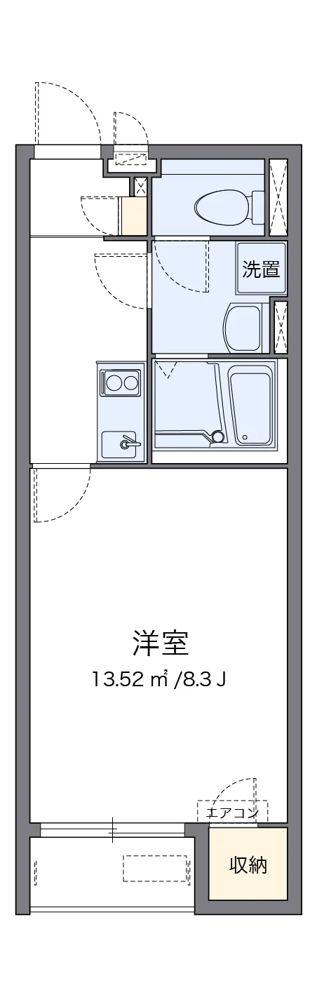 代表的な間取のため実際の間取とは異なる場合があります