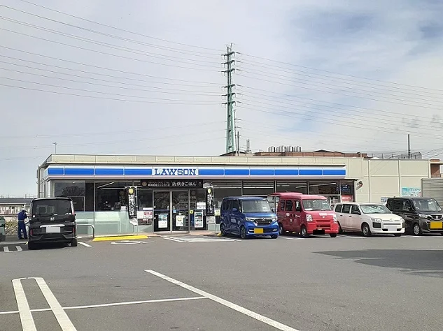 ローソン　吉野原工業団地店まで550m