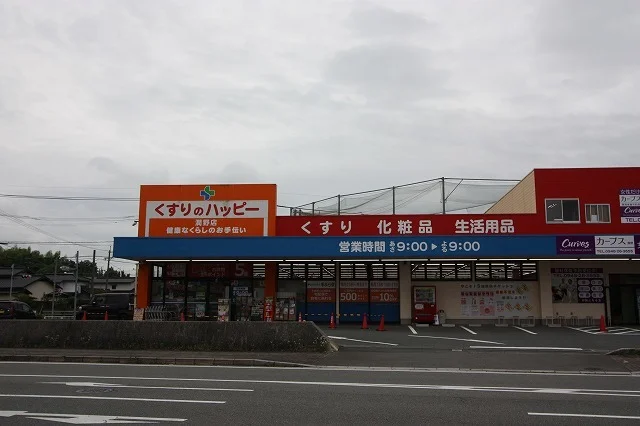 くすりのハッピーまで550m