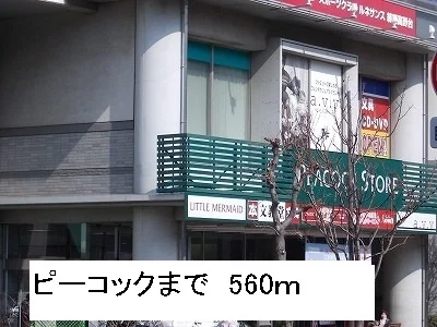 ピーコックまで560m