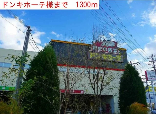 ドンキホーテまで1300m