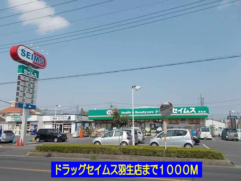 ドラッグセイムス羽生店まで1000m