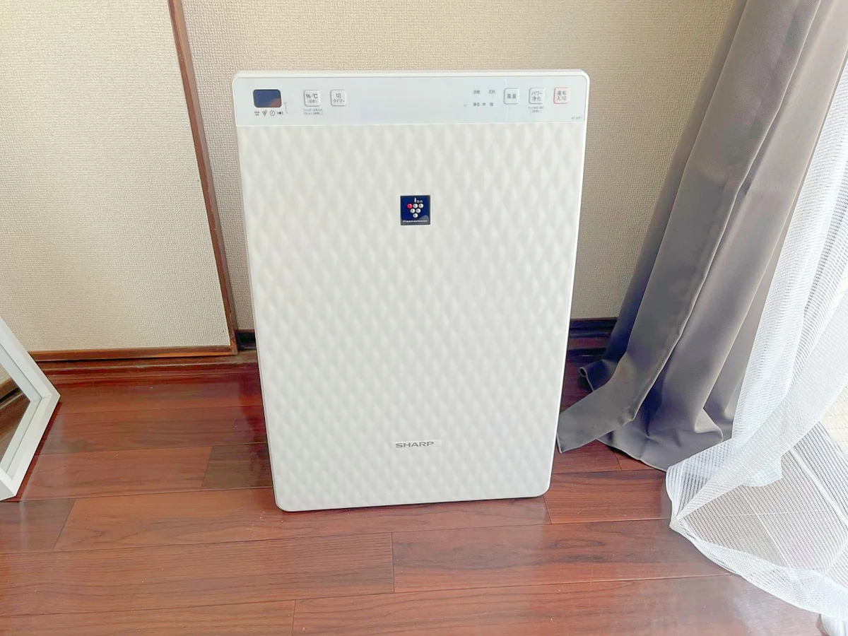 加湿空気清浄機をご用意しています！お部屋の乾燥対策にも💧