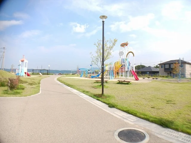 横尾あおぞら公園まで600m