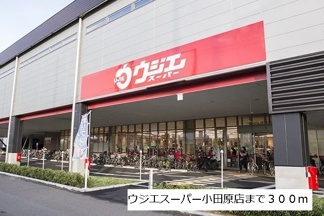 ウジエスーパー小田原店まで300m