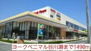 ヨークベニマル谷川瀬まで1490m