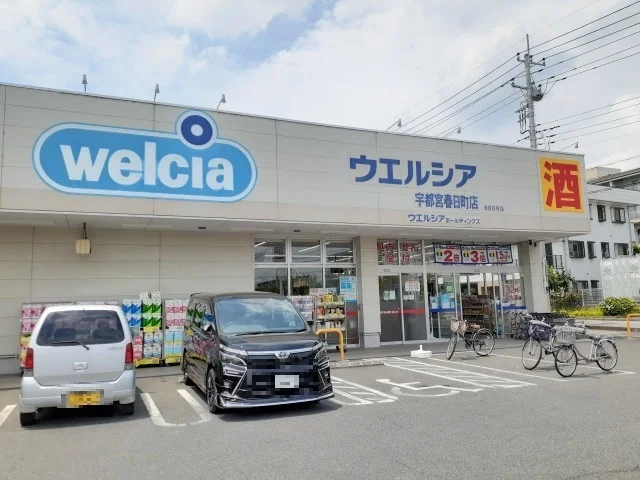 ウエルシア宇都宮春日町店まで300m