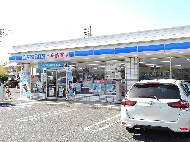 ローソンポプラ鳥取的場店まで350m