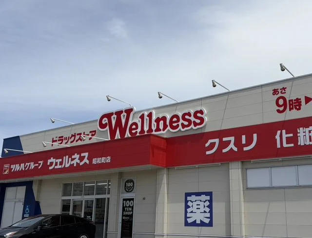 ウェルネス 昭和町店まで850m