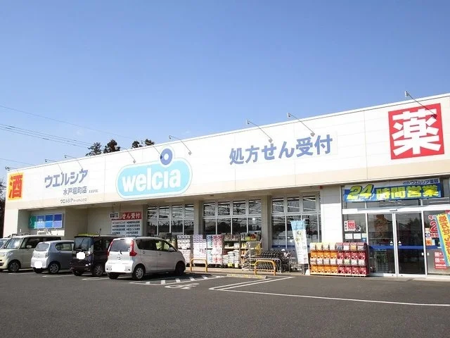 ウエルシア　水戸堀町店まで600m