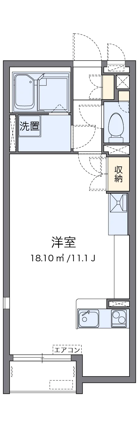 代表的な間取のため実際の間取とは異なる場合があります