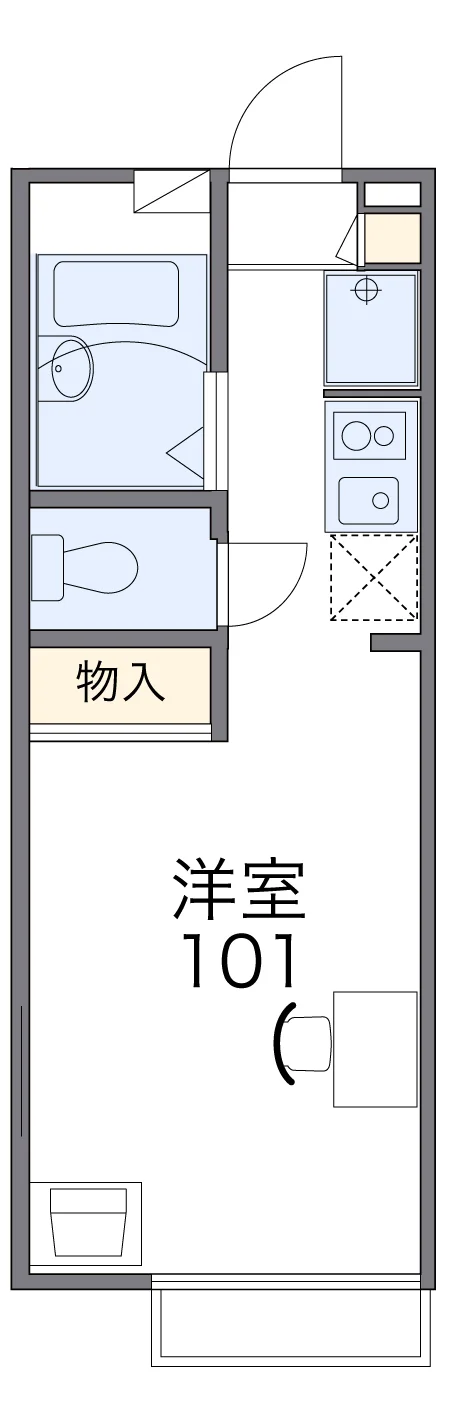 代表的な間取のため実際の間取とは異なる場合があります
