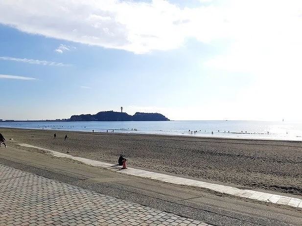海岸まで1500m