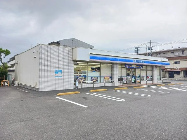 ローソン磐田上岡田店まで600m