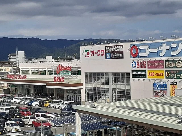オークワ中之島店様まで500m