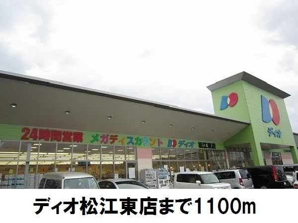 ディオ松江東店まで1100m