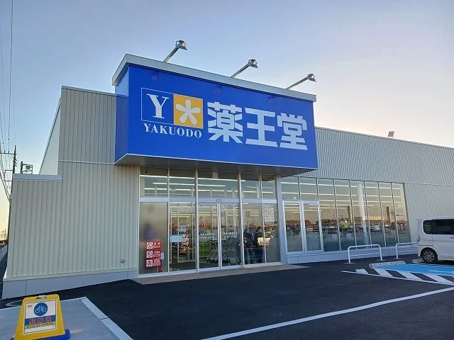 薬王堂真岡上高間木店まで280m