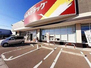 ツルハドラッグ会津真宮店まで850m